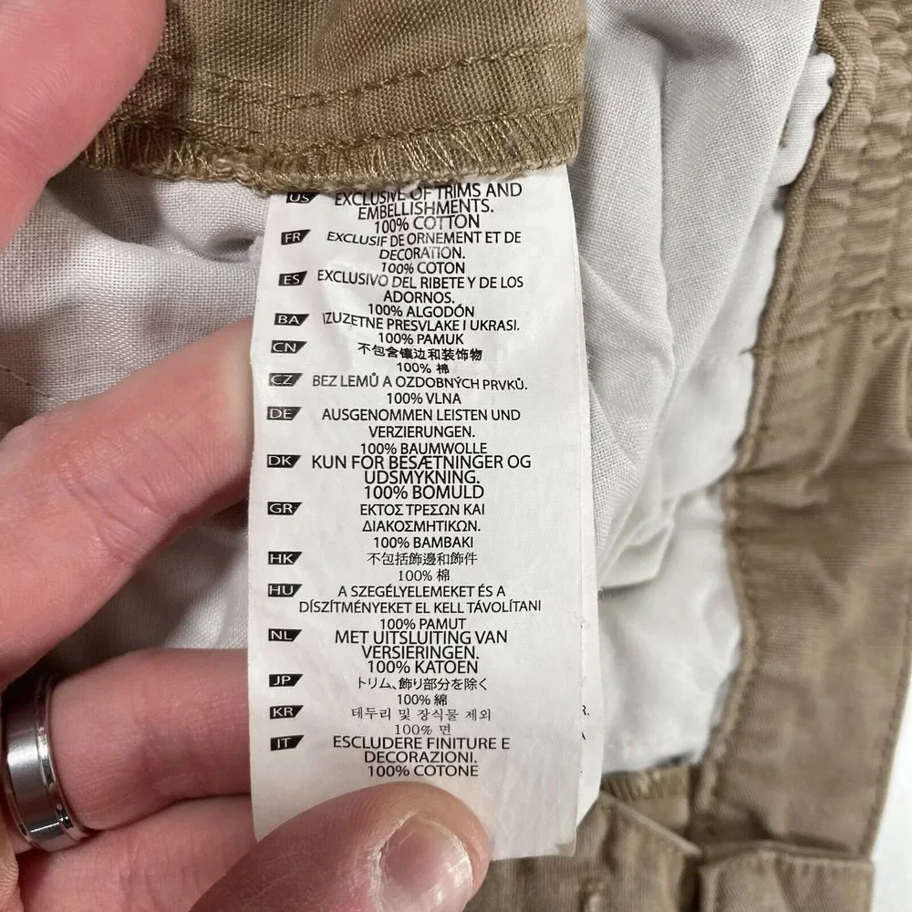 5.11 Tactical Taclite Pro Pants 37x29 Ripstop Cargo‎ Work Beige (Tag 40x32)